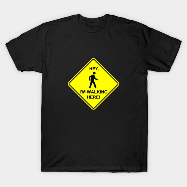 Hey, I'm crossing here! T-Shirt by jonah block